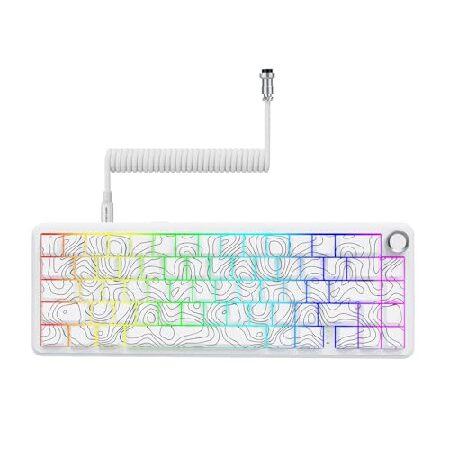 【並行輸入品】 ATTACK SHARK X65PRO HE Rapid Trigger Magne...