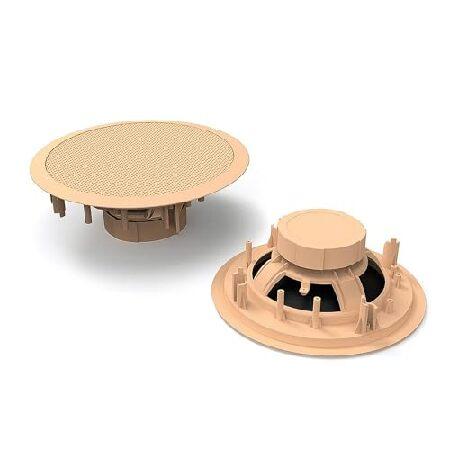 【並行輸入品】 Pyle 1 Pair Speakers, 200W 6.5" Round Flus...