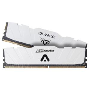 【並行輸入品】 Acclamator OUNCE DDR4 3200MHz 32GB(16GB x 2枚) Memory / PC4-25600 XMP 1.35V ヒートシンク付きシリーズ デスクトップPC用 メモリモジュール