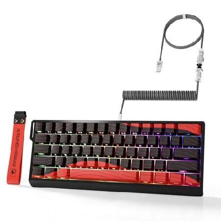 【並行輸入品】 MAMBASNAKE X60 HE Magnetic Switch Keyboard...