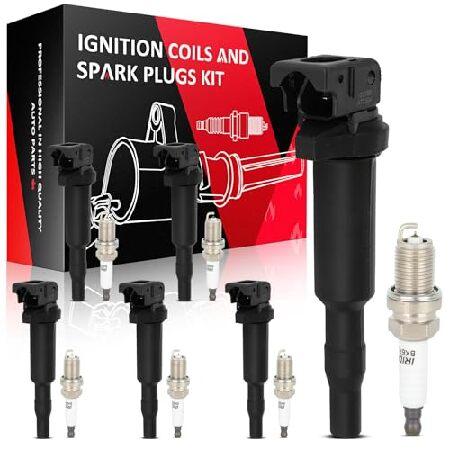 【並行輸入品】 SCITOOイグニッションコイルコイル＆イリジウムスパークプラグは、128i 135...