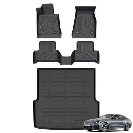 【並行輸入品】 ANBINGO(R) Floor Mats ＆ Cargo Liner for BM...
