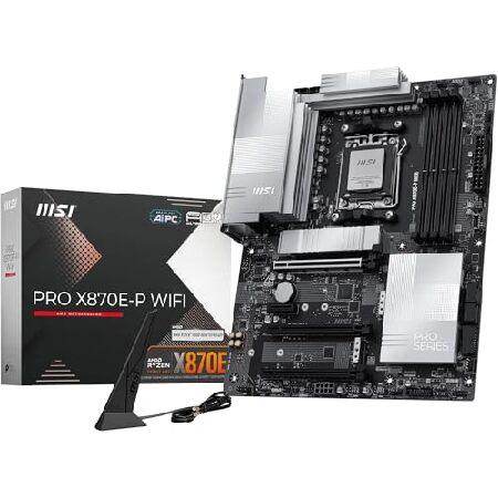 【並行輸入品】 MSI PRO X870E-P WiFiマザーボード、ATX - AMD Ryzen...