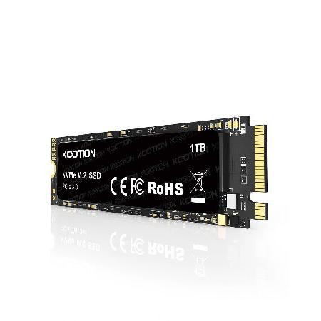 【並行輸入品】 KOOTION 1TB NVMe 内蔵SSD PCIe 3.0 M.2 2280 N...