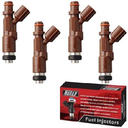 【並行輸入品】 MACAX Set of 4 Fuel Injectors 23209-22060-...