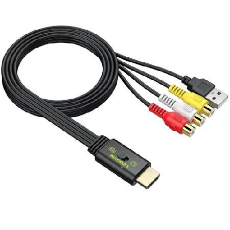 【並行輸入品】 LiNKFOR RCA - HDMIコンバーター - AV - HDMI CVBS ...