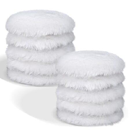 【並行輸入品】 10 PCS 3 Inch Wool Polishing Pad Hook and ...