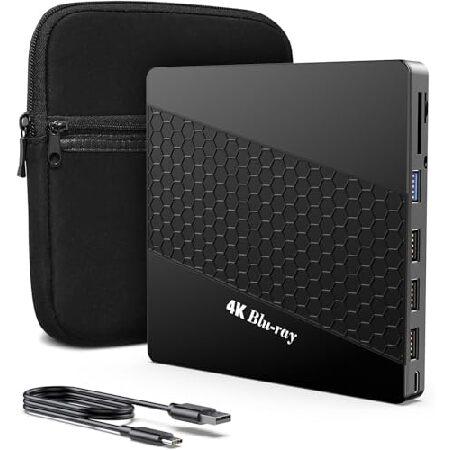 【並行輸入品】 XRTFORE External 4k Blu Ray Drive for Pc,P...