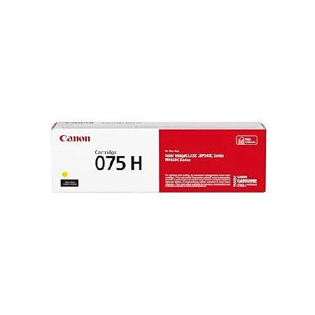 【並行輸入品】 Canon Toner 075 H Y。