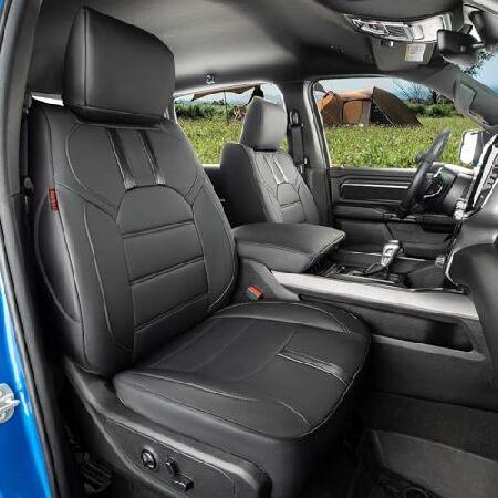 【並行輸入品】 coverdream Front RAM Seat Covers for 2019-...