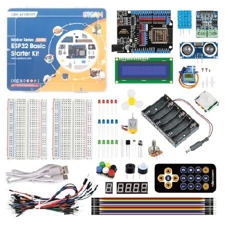 【並行輸入品】 ACEBOTT ベーシックスターターキット ESP32用 アクセサリー29個 ESP...