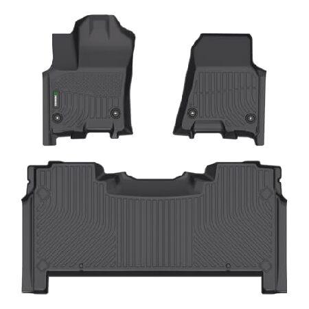 【並行輸入品】 ANBINGO ダッジ・ラム フロアマット Ram 1500 クルーキャブ 2025...