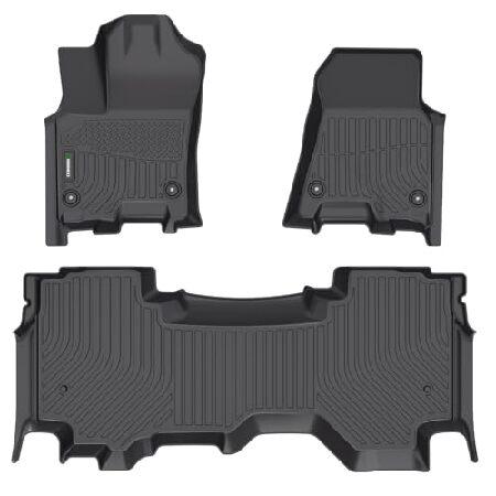 【並行輸入品】 ANBINGO ダッジ・ラム フロアマット Ram 1500 Quad Cab 20...
