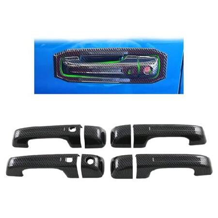 【並行輸入品】 OUBOLUN Car Door Handle Cover-Two Sensor f...