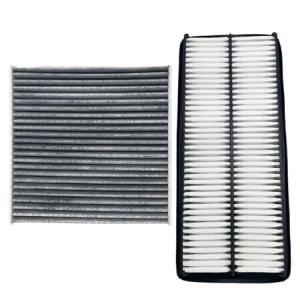 【並行輸入品】 17220-RDA-A00 エンジンエアフィルターと80292-SDA-A01キャビンエアフィルターセット 2003-2007 ホンダ アコード V6 3.0L、2004-2006 アキュラ T