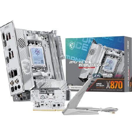 【並行輸入品】 MSI MPG X870I Edge TI EVO WiFiマザーボード、ATX -...