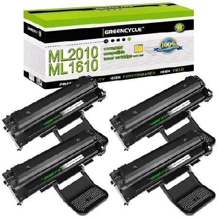 【並行輸入品】 greencycle 4 Pack ML2010 ML-2010 Black Ton...