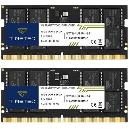 【並行輸入品】 Timetec プレミアム 32GB KIT(2x16GB) DDR5 5600MH...