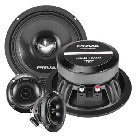 【並行輸入品】 PRV AUDIO 1080ワットバンドル 2X 6.5ミッドレンジスピーカー 42...