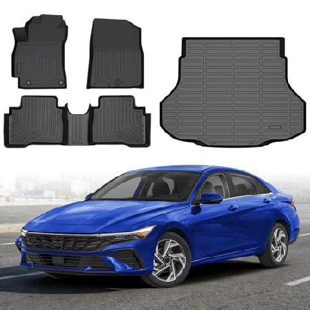 【並行輸入品】 Floor Mats for Hyundai Elantra Hybrid 2021...