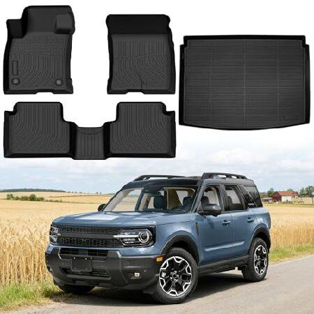 【並行輸入品】 Floor Mats for Ford Bronco Sport 2021-2026...