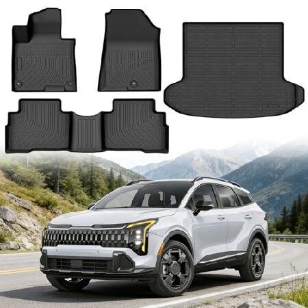 【並行輸入品】 Floor Mats for Kia Sportage Hybrid 2023-20...
