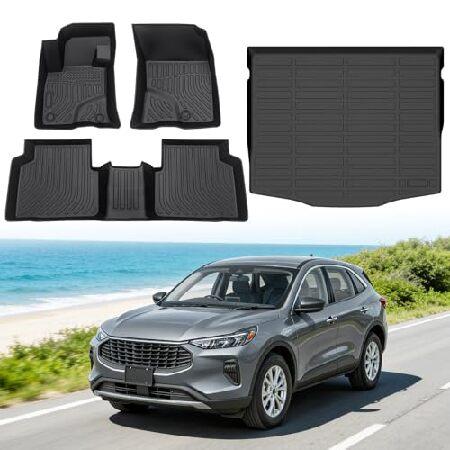 【並行輸入品】 Floor Mats for Ford Escape 2020-2026 (Not ...