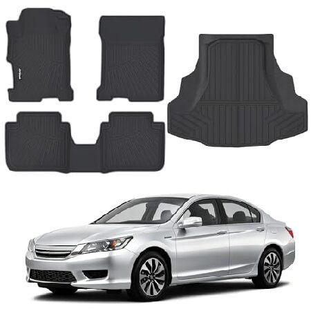 【並行輸入品】 Floor Mats ＆ Cargo Liner Compatible with H...