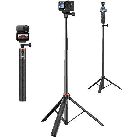 【並行輸入品】 53インチ Osmo Action 6 拡張可能な自撮り棒＆三脚 DJI Actio...