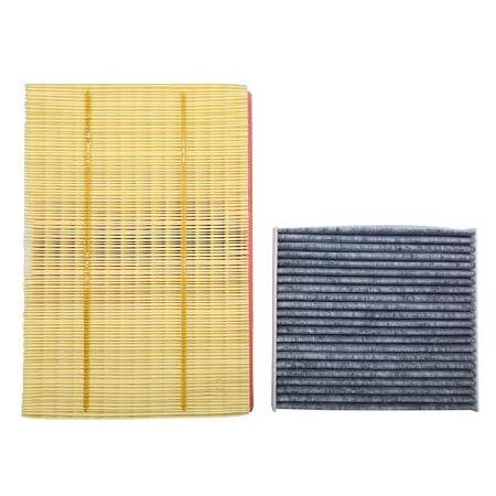 【並行輸入品】 Dxuekeo Engine ＆ Cabin Air Filter Kit Comp...