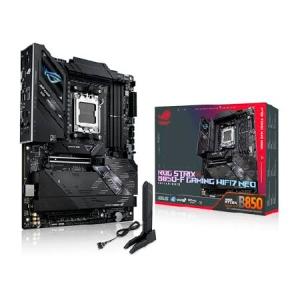 【並行輸入品】 ASUS ROG Strix B850-F GAMING WIFI7 NEO、AMD ATXマザーボード、16+2+2パワーステージ、DDR5スロット、4つのM.2スロット、PCIe? 5.0、3つのUSB