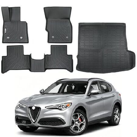 【並行輸入品】 Compatible with Alfa Romeo Stelvio 2017-20...