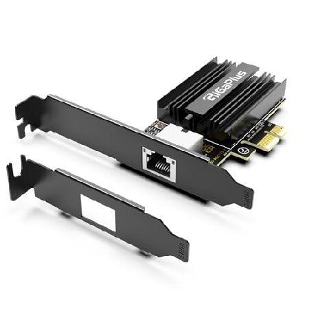 【並行輸入品】 10Gbe PCI-e4.0 X1ネットワークカード、Marvell AQC113コ...