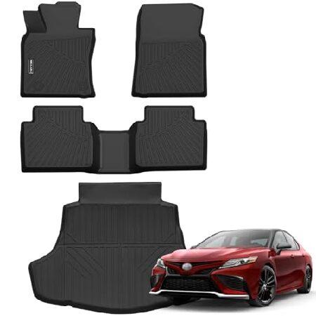 【並行輸入品】 Floor Mats ＆ Cargo Liner for 2018 2019 202...