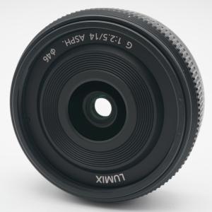 ほぼ新品 パナソニック LUMIX G 14mm F2.5 II ASPH. H-014A ブラック｜olive-camera2024
