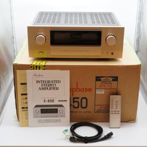 新品級 Accuphase アキュフェーズ E-450 プリメインアンプ あると嬉しい元箱・取説付！