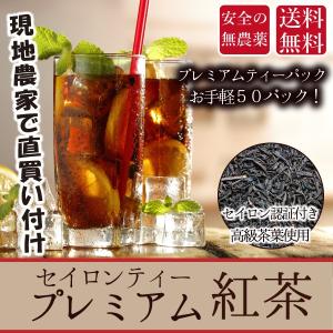 ポイント消化 50包入り ポリフェノール紅茶 オーガニックセイロンティー 送料無料