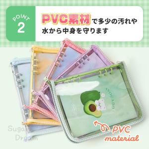 39 シール帳 A5 バインダー 6リング 6...の詳細画像3