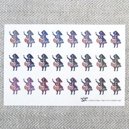 倉敷意匠計画室 マッチ売りの少女のシール 120片入　関美穂子