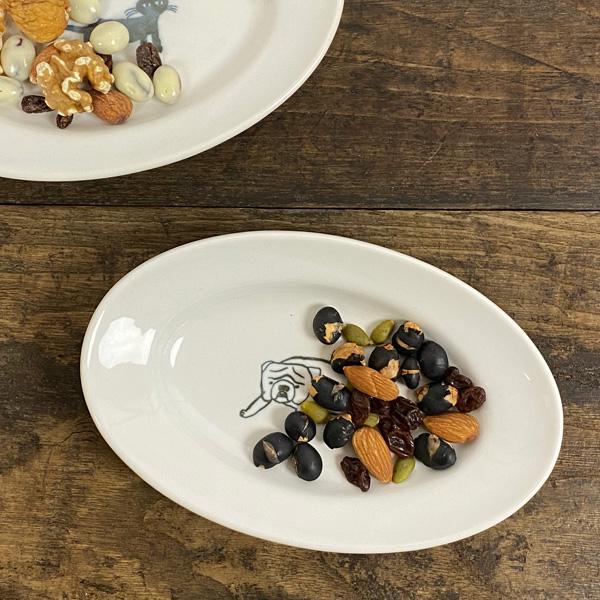 倉敷意匠計画室 トラネコボンボン 楕円皿（小）　犬 猫グッズ 雑貨 誕生日プレゼント 女性 おしゃれ...