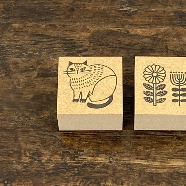 スタンプ 手帳 Decole（デコレ）  fika スタンプ　手帳デコ おしゃれ 猫 雑貨 ねこ ネ...