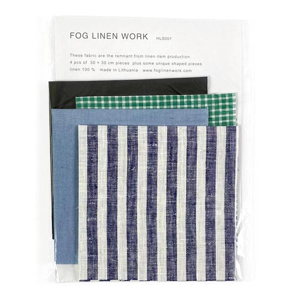 fog linen work (フォグリネンワーク）大判はぎれセット　ハギレセット 生地セット はぎ...