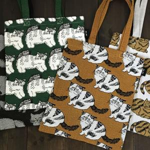 松尾ミユキ キャットバッグ  トートバッグ 猫グッズ 雑貨 誕生日プレゼント 女性 可愛い おしゃれ かわいい レディース