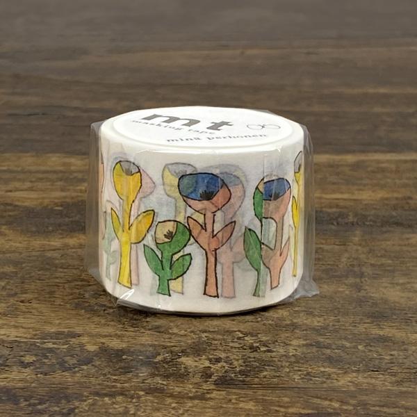 mt×ミナペルホネン マスキングテープ bloom　幅広 カモ井 おしゃれ かわいい グッズ イラス...