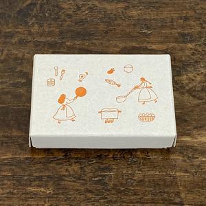 スタンプ 手帳用 ニシワキタダシ×水縞 自在ハンコ 図案セット ひとと