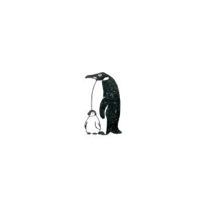アニマルスタンプ ペンギン メール便送料無料(対象商品3点以上) ぺんぎん 動物はんこ 手帳 b6 かわいい おしゃれ ハンコ グッズ 雑貨 文房具 ナチュラル ゴム印