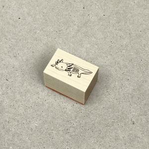 アニマルスタンプ ウーパールーパー メール便送...の詳細画像1
