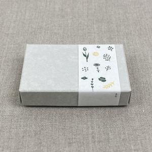 スタンプ 手帳用 水縞 自在ハンコ 図案セット 草花　クリアスタンプ アクリルスタンプ 植物 花柄 はんこ かわいい おしゃれ 雑貨 可愛い