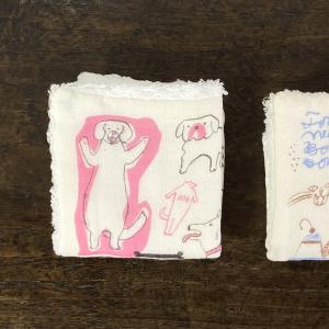 倉敷意匠計画室 トラネコボンボン パイルガーゼミニハンカチ 猫グッズ 雑貨 犬 おしゃれ かわいい 可愛い 誕生日プレゼント タオルハンカチ レディース