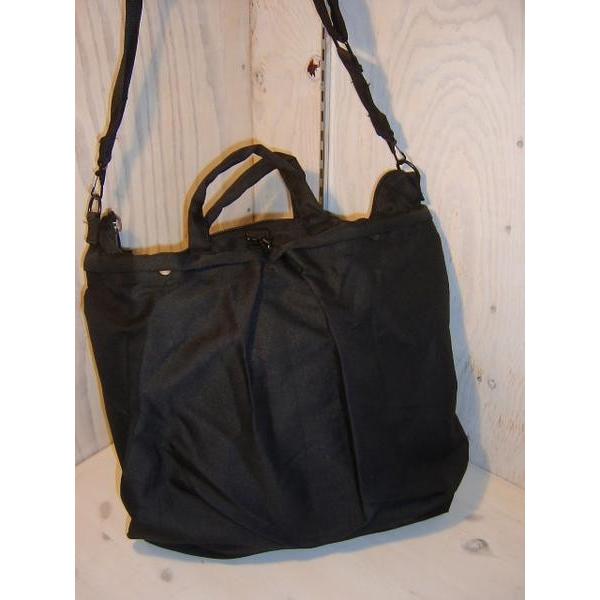 USタイプ ヘルメットバッグ  ストラップ付　BK